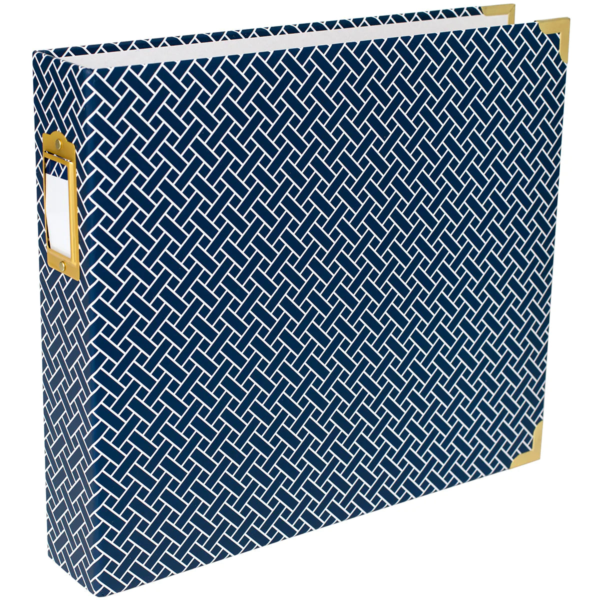 American Crafts - Project Life - 12x12" Album - Navy Weave