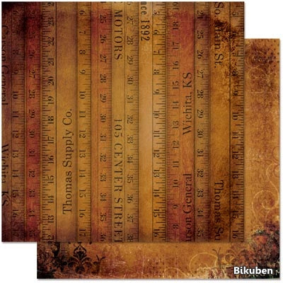 BoBunny - Weekend Market - Rulers 12x12"