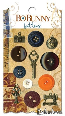 BoBunny - Weekend Market - Buttons