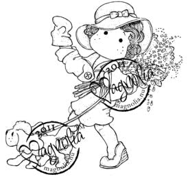 Magnolia - Summer Memories - Tilda and Wiola Stamp