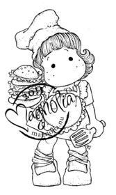 Magnolia - Summer Memories - Burger Tilda Stamp