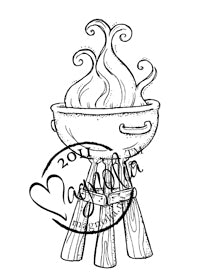 Magnolia - Summer Memories - Tildas Barbeque Stamp