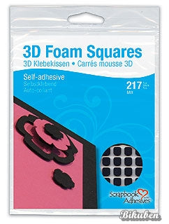 Scrapbook Adhesives - Sorte 3D Puter - Mix pack 