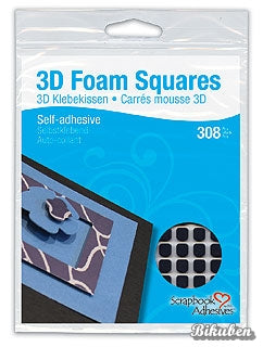 Scrapbook Adhesives - Sorte 3D Puter - Små