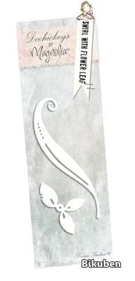 Magnolia - DooHickey's - Swirl leaf with Flower leaf