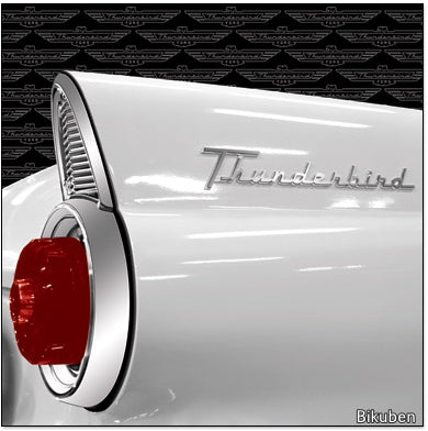 Creative Imaginations - Ford Enthusiast - T-Bird Fin Foil Paper 12x12"