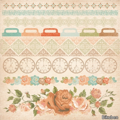 KaiserCraft - These Days 12x12" Stickers