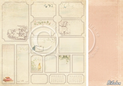 Pion Design - Grandma's School Book - Tags 12x12"