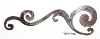 Kort & Godt - Metall Swirl - Sølv