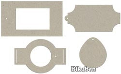 FabScraps - Chipboard - Journal shapes