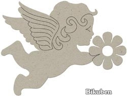 FabScraps - Chipboard - Cherub