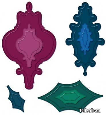 Heartfelt Creations - Holly Ornament Die