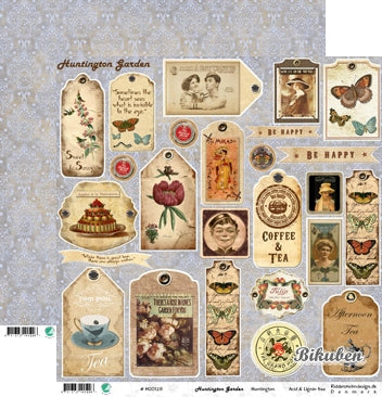 Riddersholm: Huntington Garden - Huntignton     12 x 12"