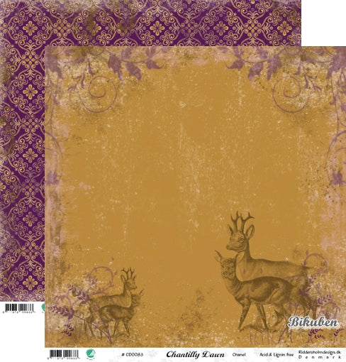 Riddersholm: Chantilly Dawn - Chanel     12 x 12"