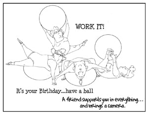 Art Impressions - Workout - Cling Stamp