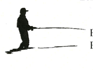 Art Impressions - Fisherman - Cling Stamp