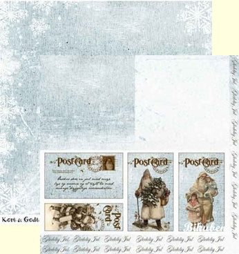 Kort & Godt: Jul i Blått         12 x 12"