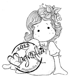 Magnolia - Little Christmas - Tilda with a Cute Lamb