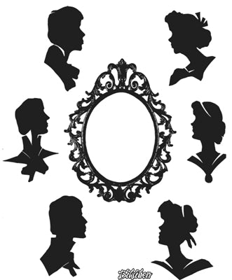 Tim Holtz - Artful Silhouettes - Stamps