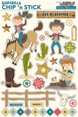 October Afternoon - Sasparilla - Chip Stickers