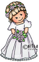 Bildmålarna: Bridesmaide - stamp