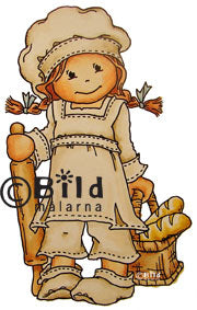 Bildmålarna: Mimosa baker - stamp