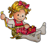 Bildmålarna: Excited Mimosa - stamp