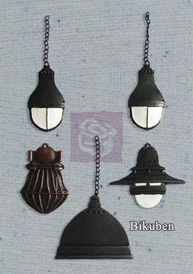 Prima - Metal Trinkets - Industrial Lamps