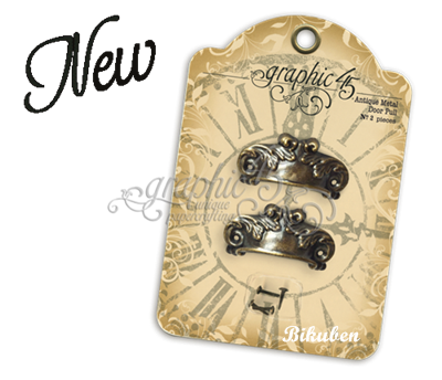 Graphic45 - Antique Metal Door Pull