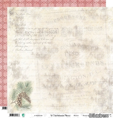 Riddersholm - A Christmas Story - Branch 12x12"