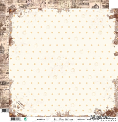 Riddersholm - Fall Flea Market - Classifields 12x12"