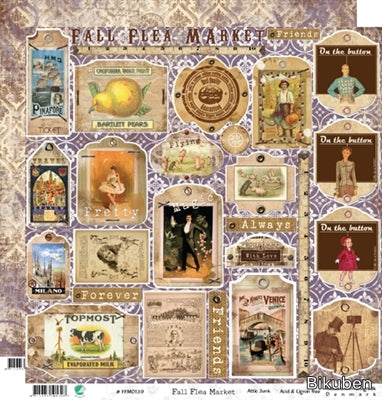 Riddersholm - Fall Flea Market - Attic Junk 12x12"