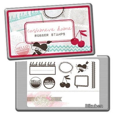Glitz Design - Cashmere Dame - Stamps