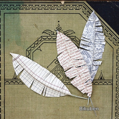 Jenni Bowlin - Cardstock Feathers 