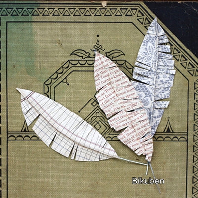 Jenni Bowlin - Cardstock Feathers