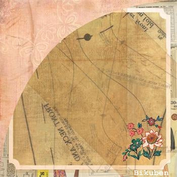 Basic Grey - Lucille - Seams 12x12"