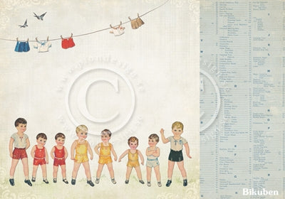 Pion Design - Play Time - Boys 12x12"