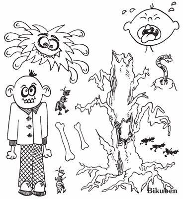 Dylusions - Mischievous Malcom - Stamp