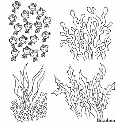 Dylusions - Ocean Backgrounds - Stamp