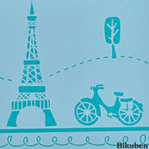 Claudine Hellmuth - Stencil - Paris Holiday