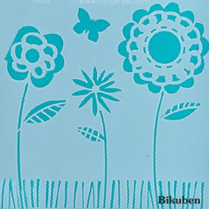 Claudine Hellmuth - Stencil - Summer Garden