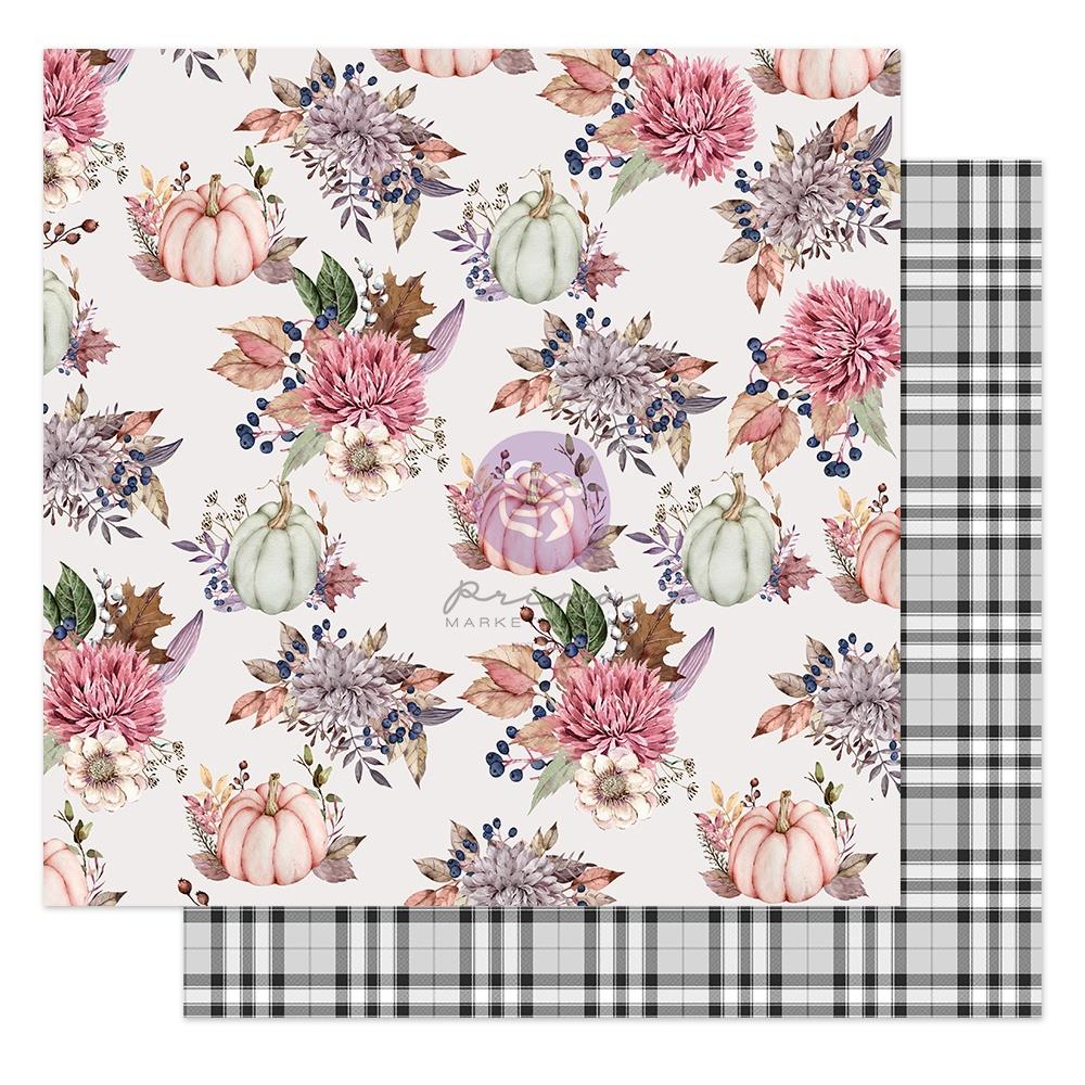 Prima - Hello Pink Autumn - Paper Pad  - 12 x 12"