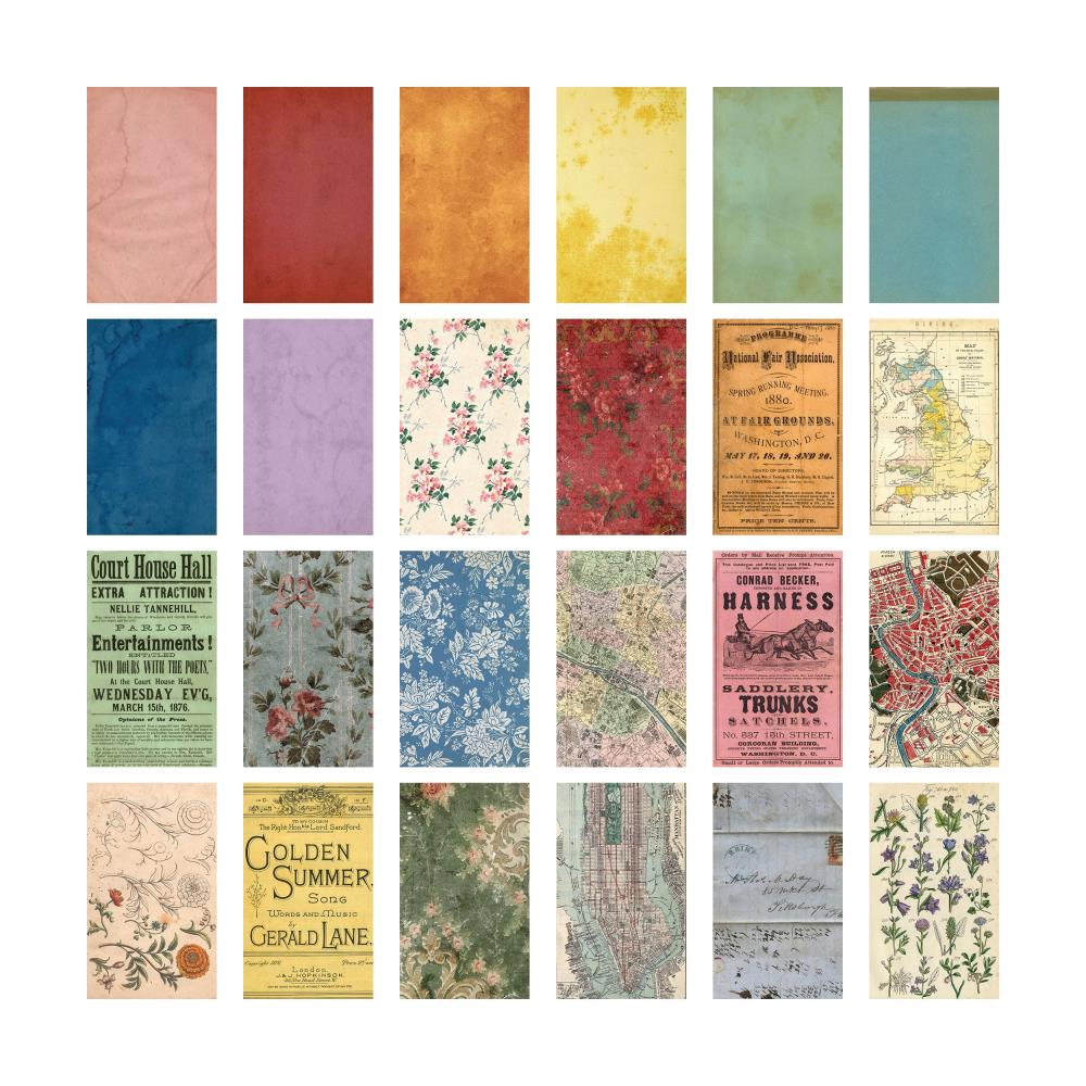 Tim Holtz - Idea-Ology - Vår 2023 - Backdrops - Volume 5