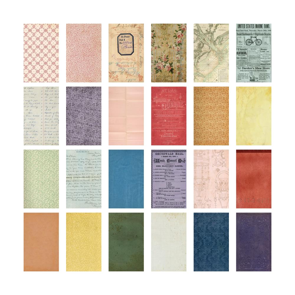 Tim Holtz - Idea-Ology - Vår 2023 - Backdrops - Volume 5