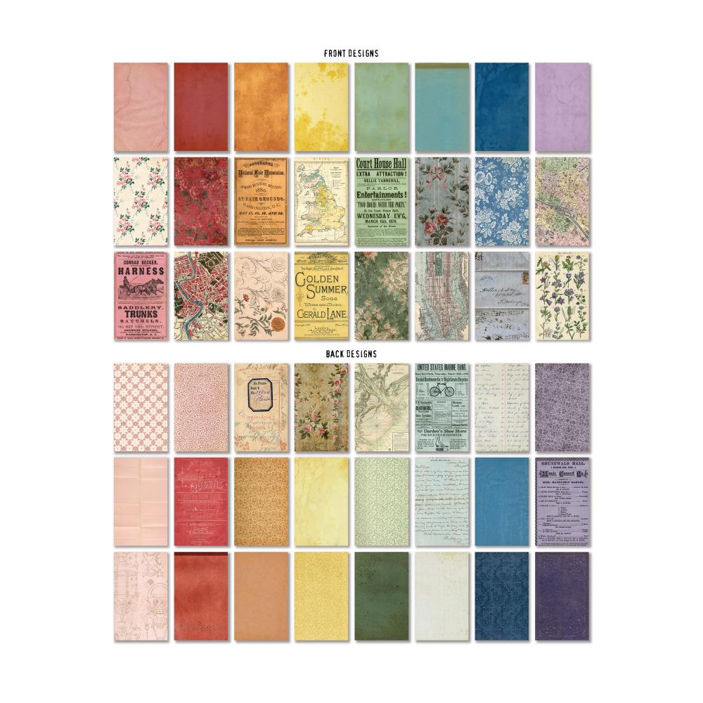 Tim Holtz - Idea-Ology - Vår 2023 - Backdrops - Volume 5
