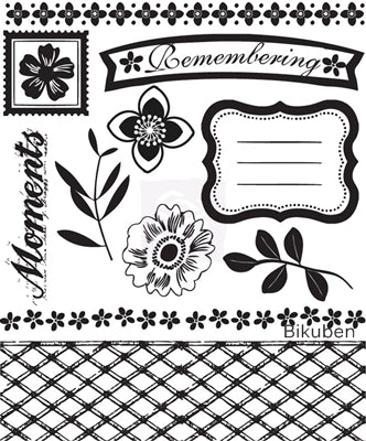 Prima - Hello Pastel - Clear Stamp #3