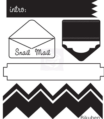 Prima - Hello Pastel - Clear Stamp #4
