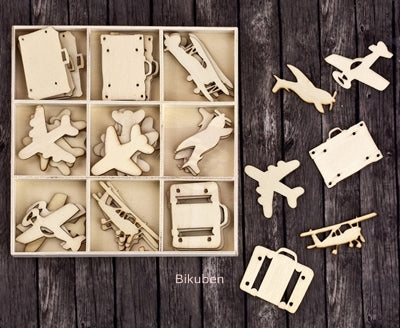 Prima - Wood Icons in a Box - Travel