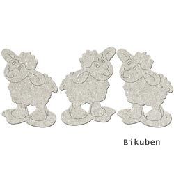 FabScraps - Chipboard - Little Sheep