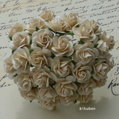 Wild Orchid - Roses 10mm - Deep Ivory